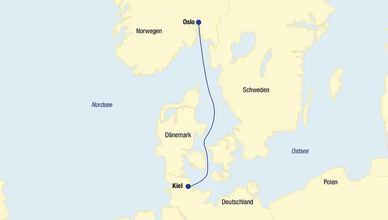 Aufnahme - Minikreuzfahrt Kiel