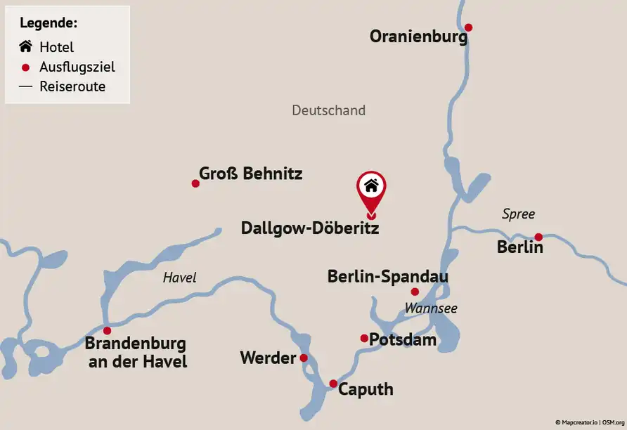 Mit dem Rad um Berlin