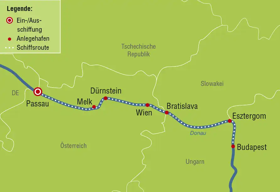 Galerie - Donaukreuzfahrt Lady