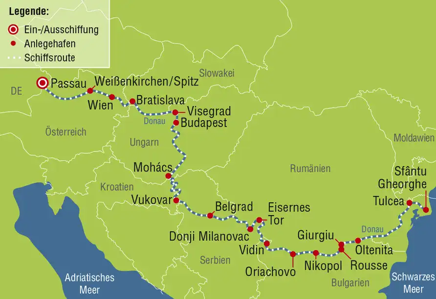 Ansicht - Donaukreuzfahrt Vistafidelio