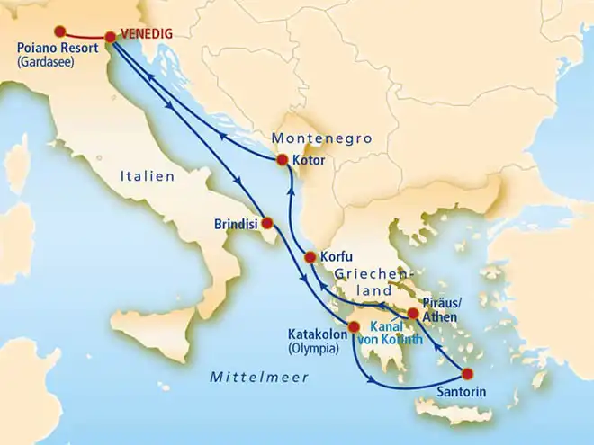 Impression - Kreuzfahrt Östliches Mittelmeer
