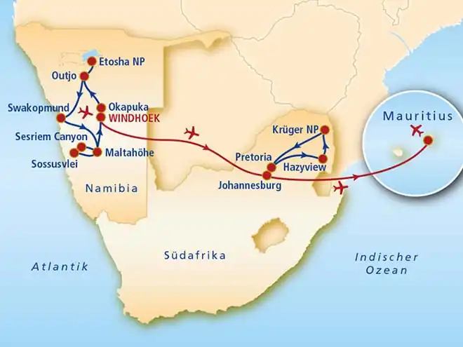 Impression - Namibia Südafrika