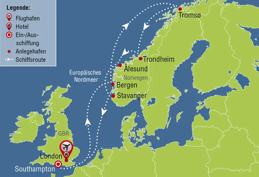 Aufnahme - Nordlichtzauber Norwegen