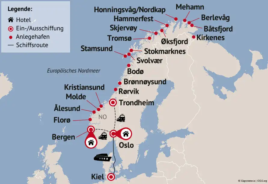 Aufnahme - Norwegens Panoramen