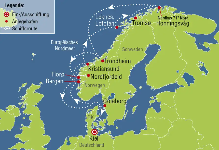 Aufnahme - Norwegische Fjorde
