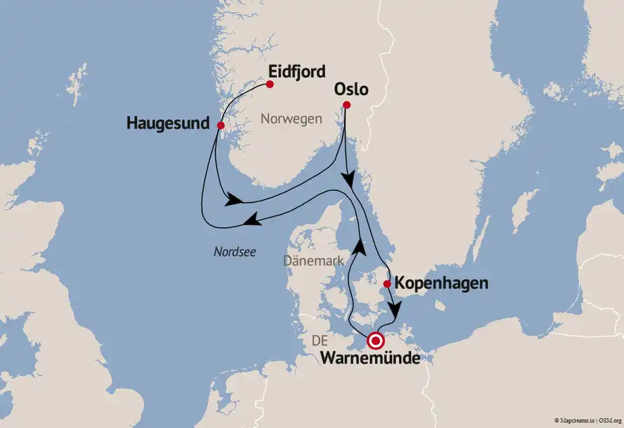 Aufnahme - Norwegische Fjorde