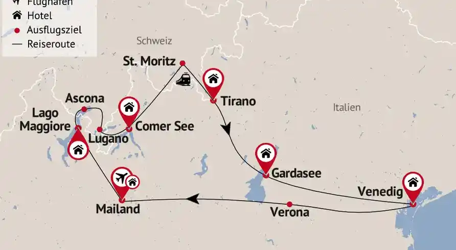 Foto - Busrundreise Norditalien