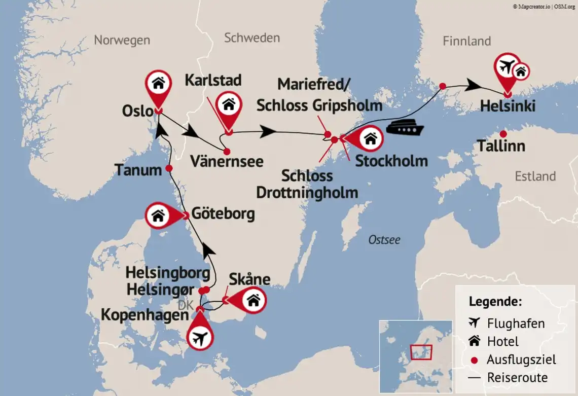 Aufnahme - USA Rundreise