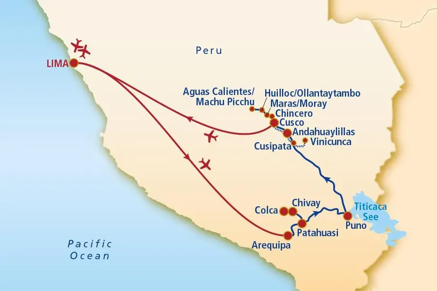 Aufnahme - Peru Rundreise Machu Picchu & Inkahöhepunkte