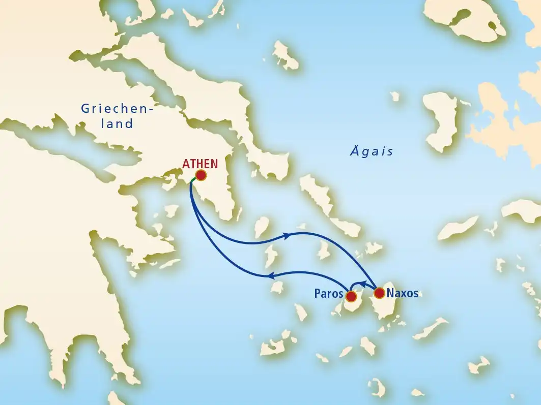 Aufnahme - Privatrundreise Griechenland