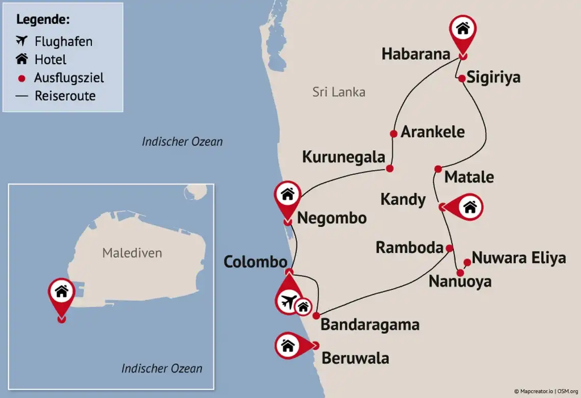 Aufnahme - Kleingruppenreise Sri