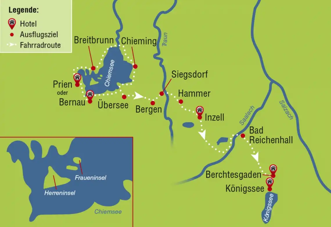 Aufnahme - Radreise Vom