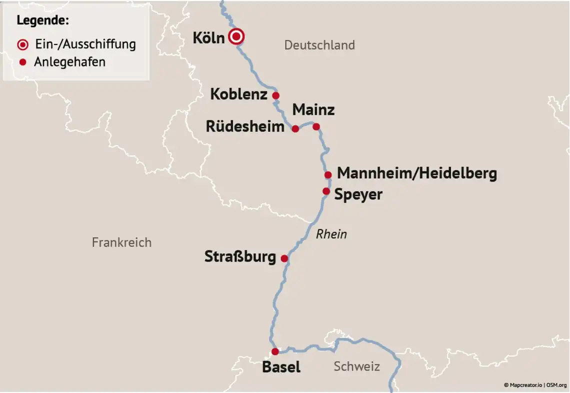 Impression - Rheinkreuzfahrt an Weihnachten