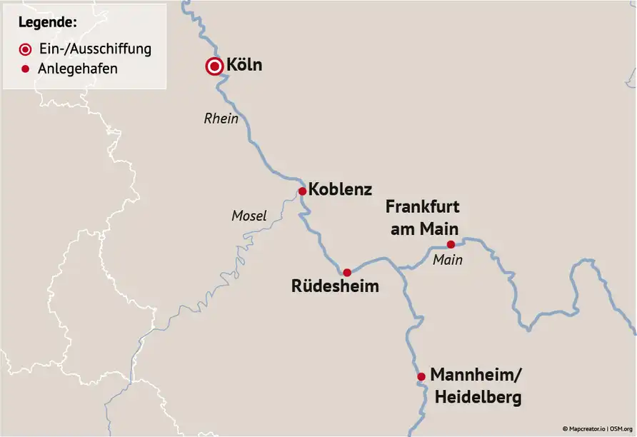 Aufnahme - Rheinromantik im Advent Kreuzfahrt