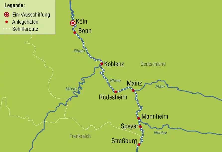 Aufnahme - Rheinvergnügen Zwischen
