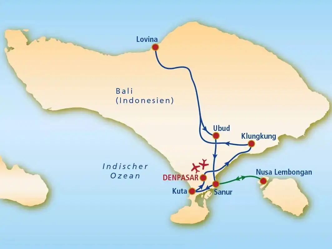 Aufnahme - Rundreise Bali