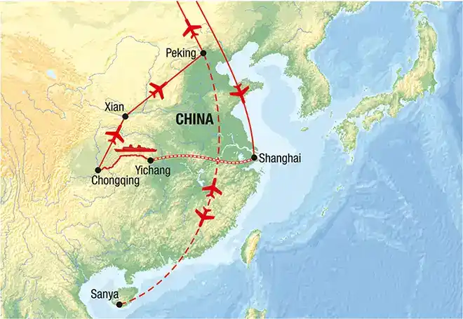 Foto - Rundreise China