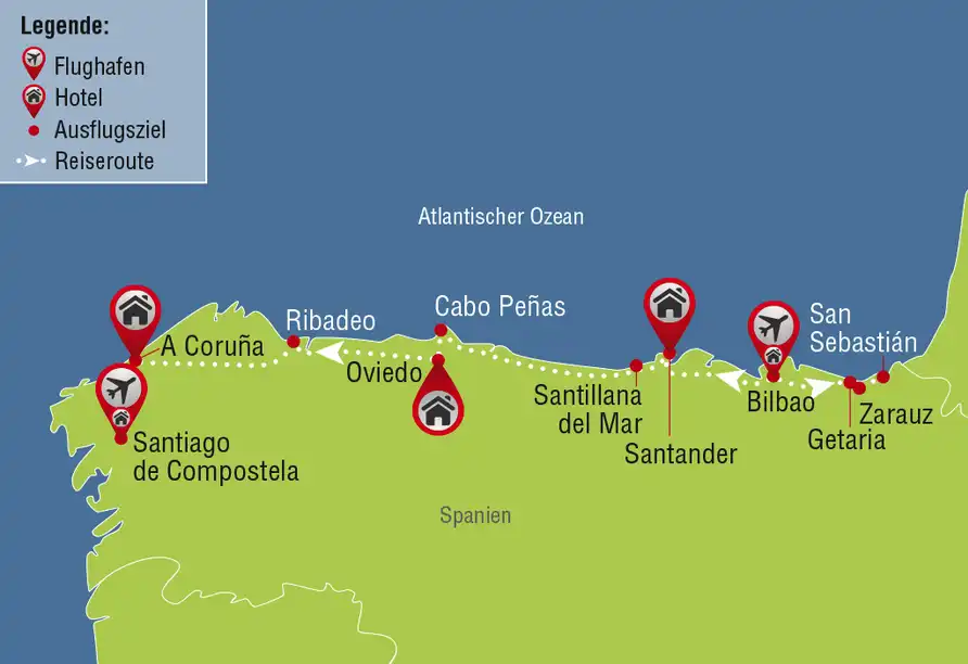 Aufnahme - Rundreise Entlang