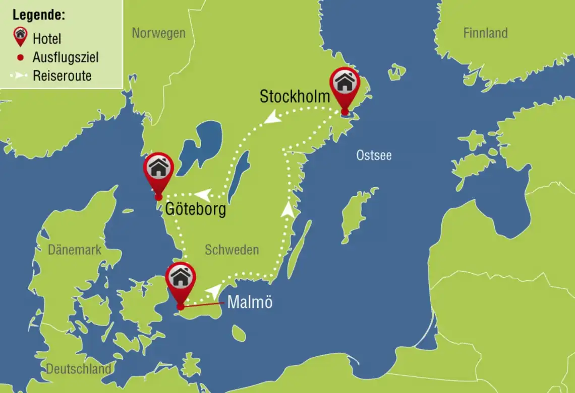 Galerie - Skandinavien Rundreise