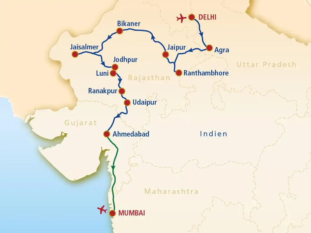Impression - Rundreise Indien von Delhi bis Mumbai