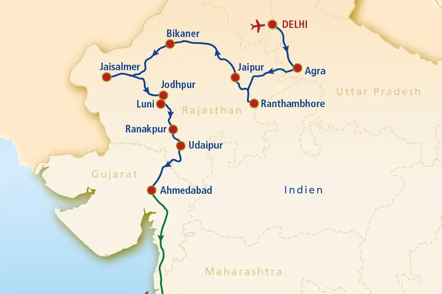 Impression - Rundreise Indien