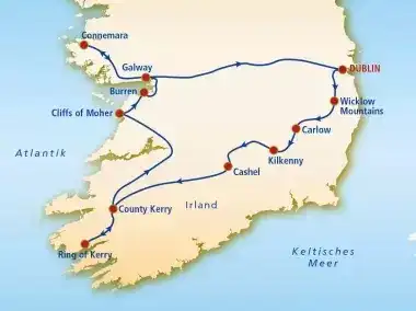 Aufnahme - Rundreise Irland