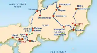 Rundreise Japan von Tokio bis Osaka
