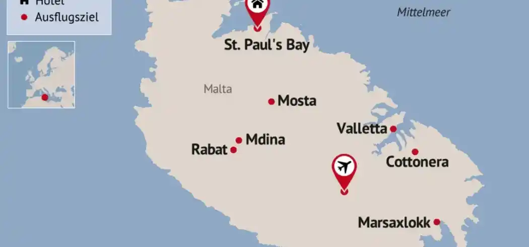 Galerie - Malta Tägige