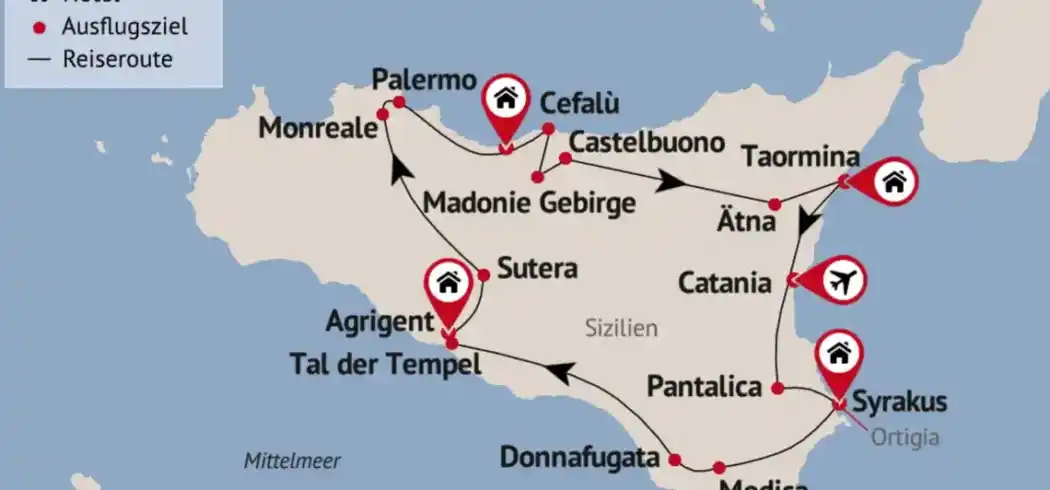 Foto - Rundreise Sizilien