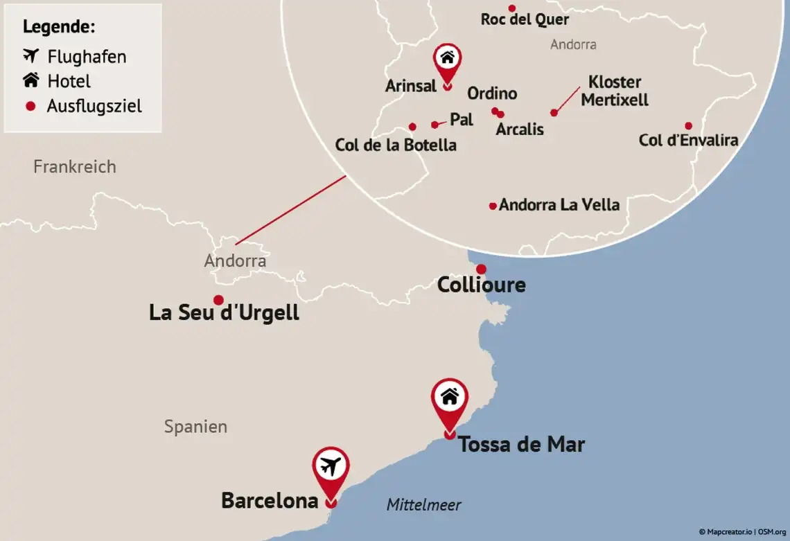 Impression - Rundreise Spanien Frankreich und Andorra 8-tägig mit Ausflugspaket