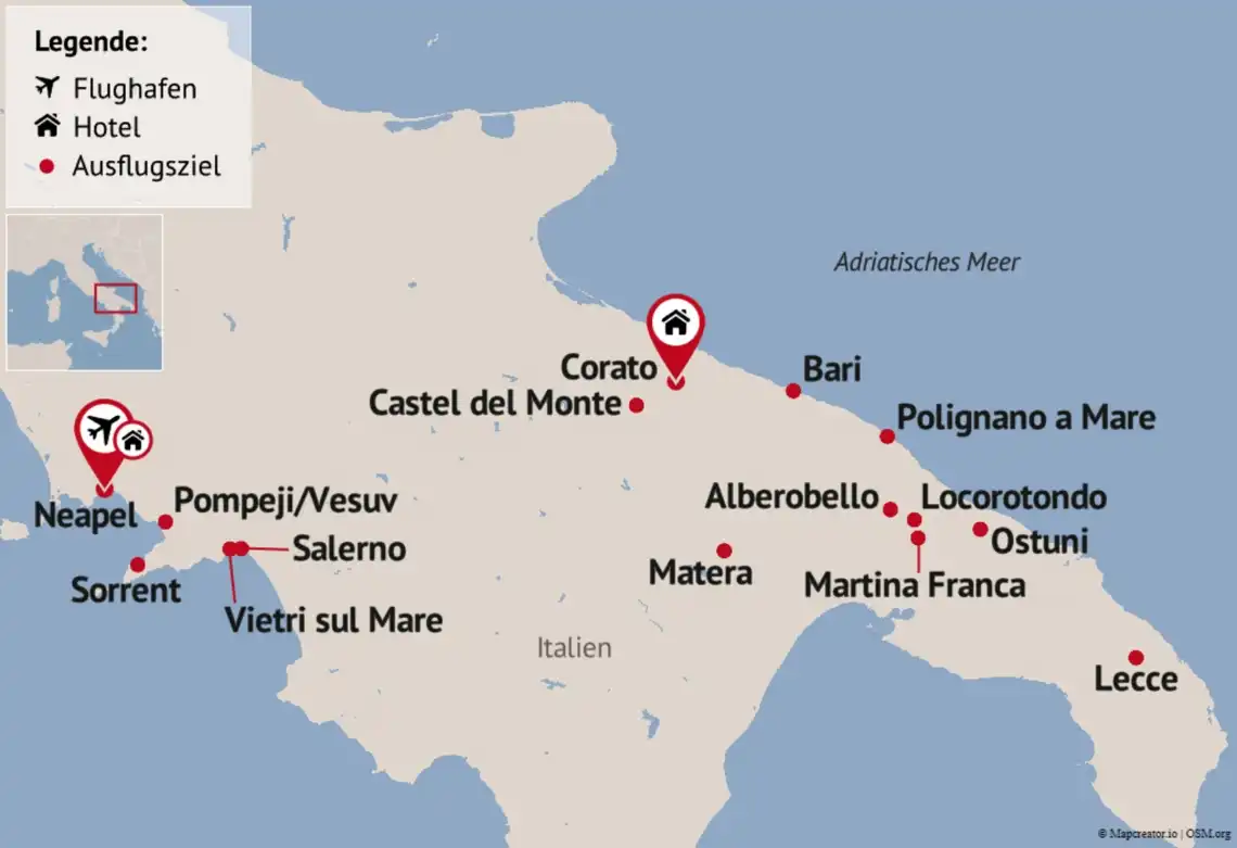 Aufnahme - Rundreise Durch