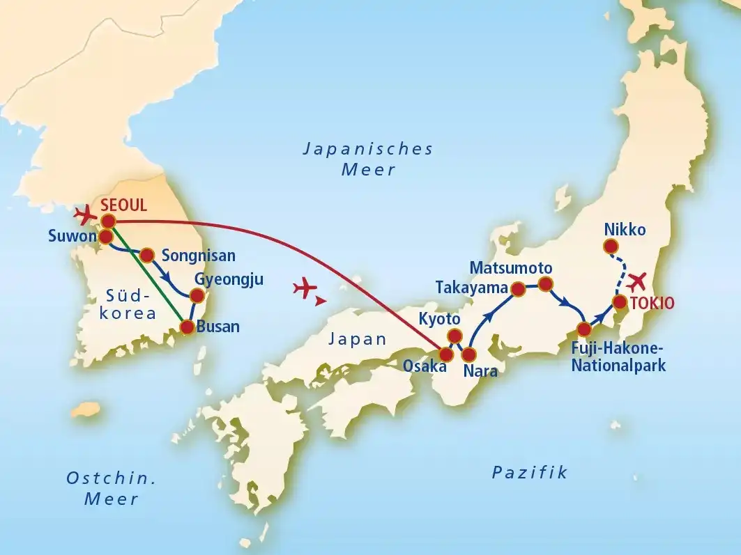 Aufnahme - Rundreise Südkorea