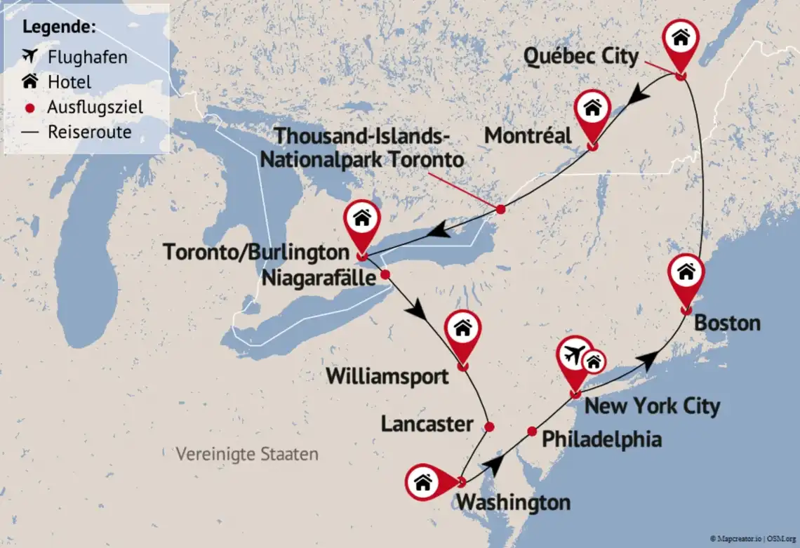 Impression - Rundreise Usa