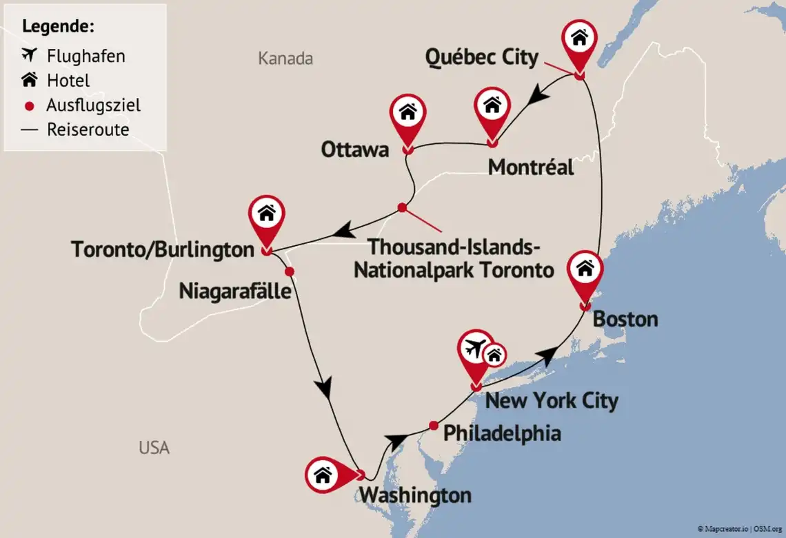 Impression - Rundreise Usa