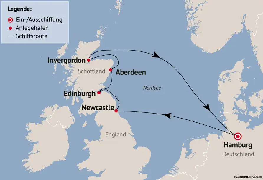 Aufnahme - Sagenumwobenes Nordengland