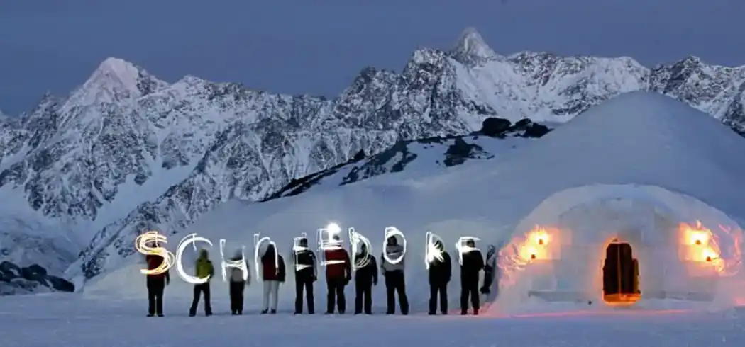 Foto - Übernachten im Iglu