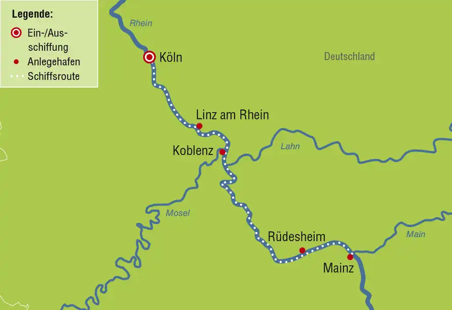 Aufnahme - Schnupperreise Rüdesheim