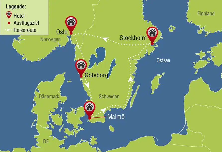 Aufnahme - Schweden Norwegen