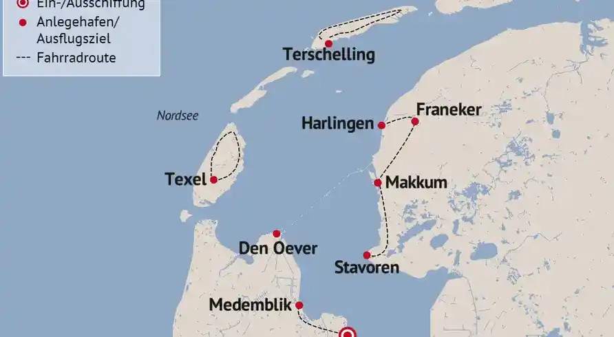 Aufnahme - Segeln Radeln