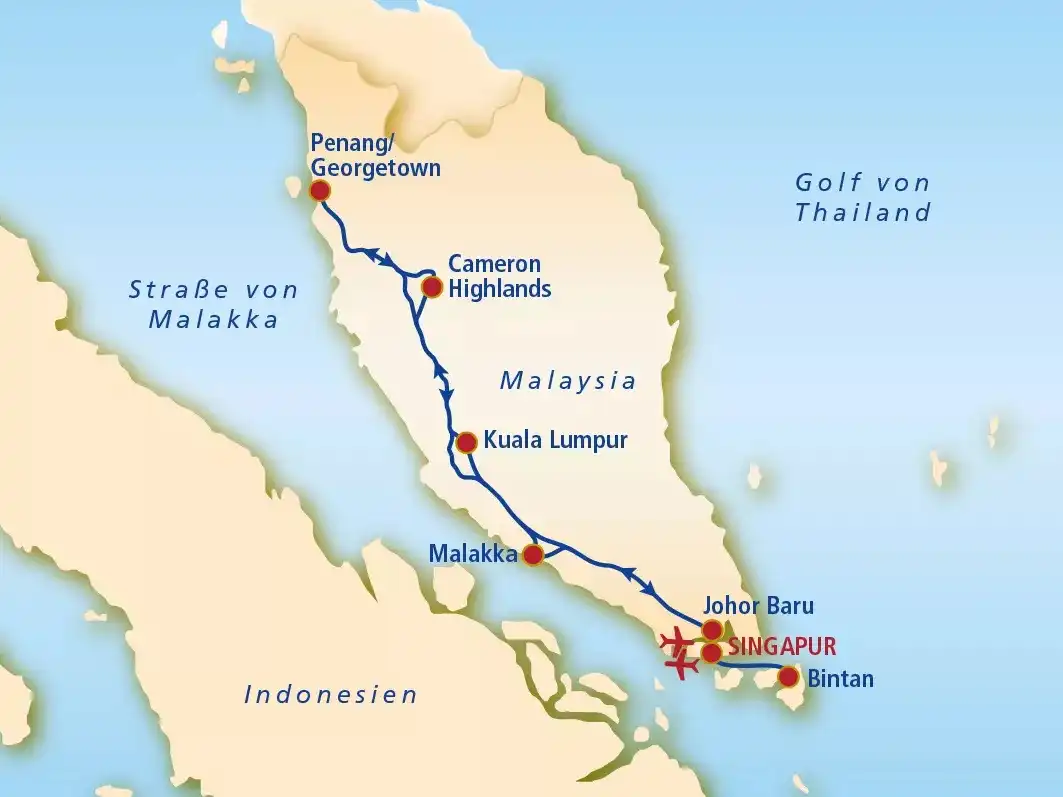 Impression - Singapur Malaysia