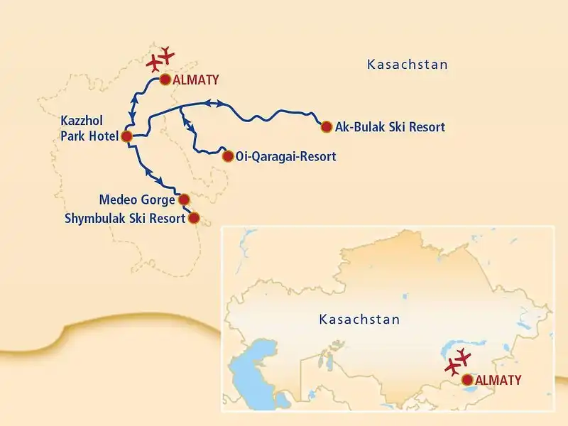 Impression - Ski-Abenteuer Kasachstan