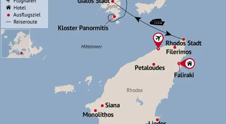 Ansicht - Sonneninsel Rhodos