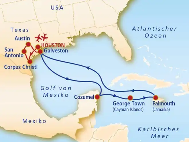 Galerie - Südstaatenrundreise Karibikkreuzfahrt