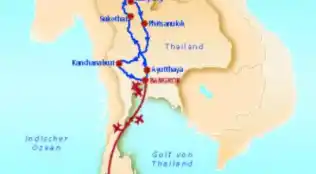 Thailand Rundreise und Baden