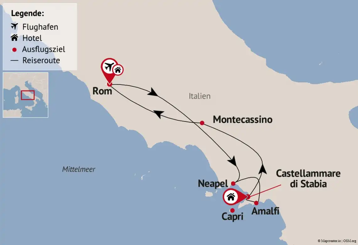 Impression - Rom Neapel