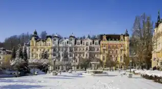 Weihnachten  Marienbad Böhmisches Bäderdreieck