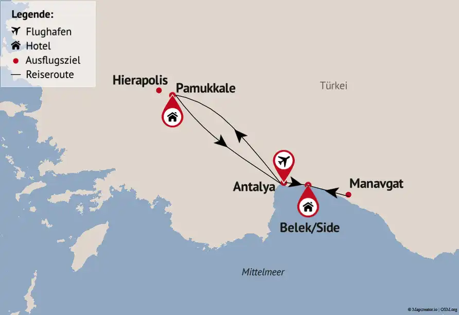 Aufnahme - Türkischen Riviera