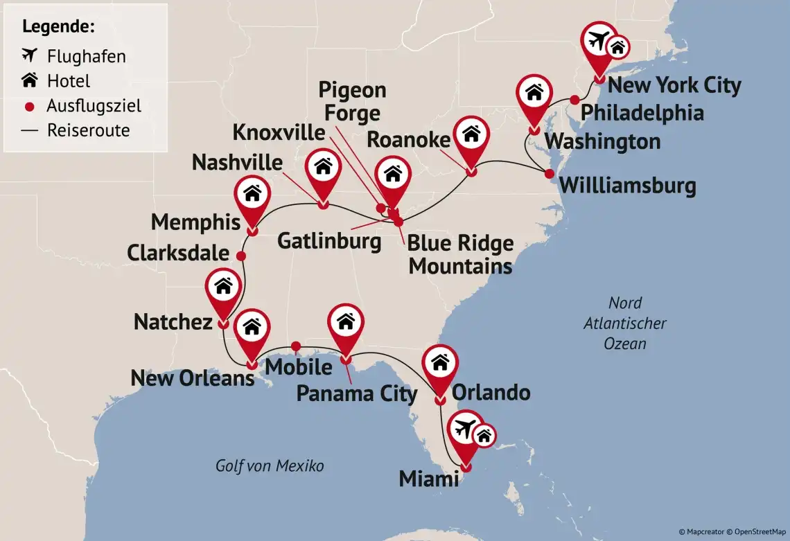 Impression - USA Rundreise