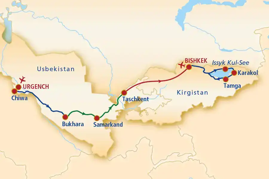 Impression - Usbekistan und Kirgisistan Rundreise