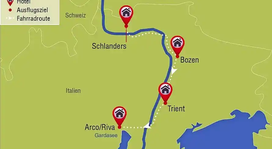 Foto - Radrundreise Südtirol